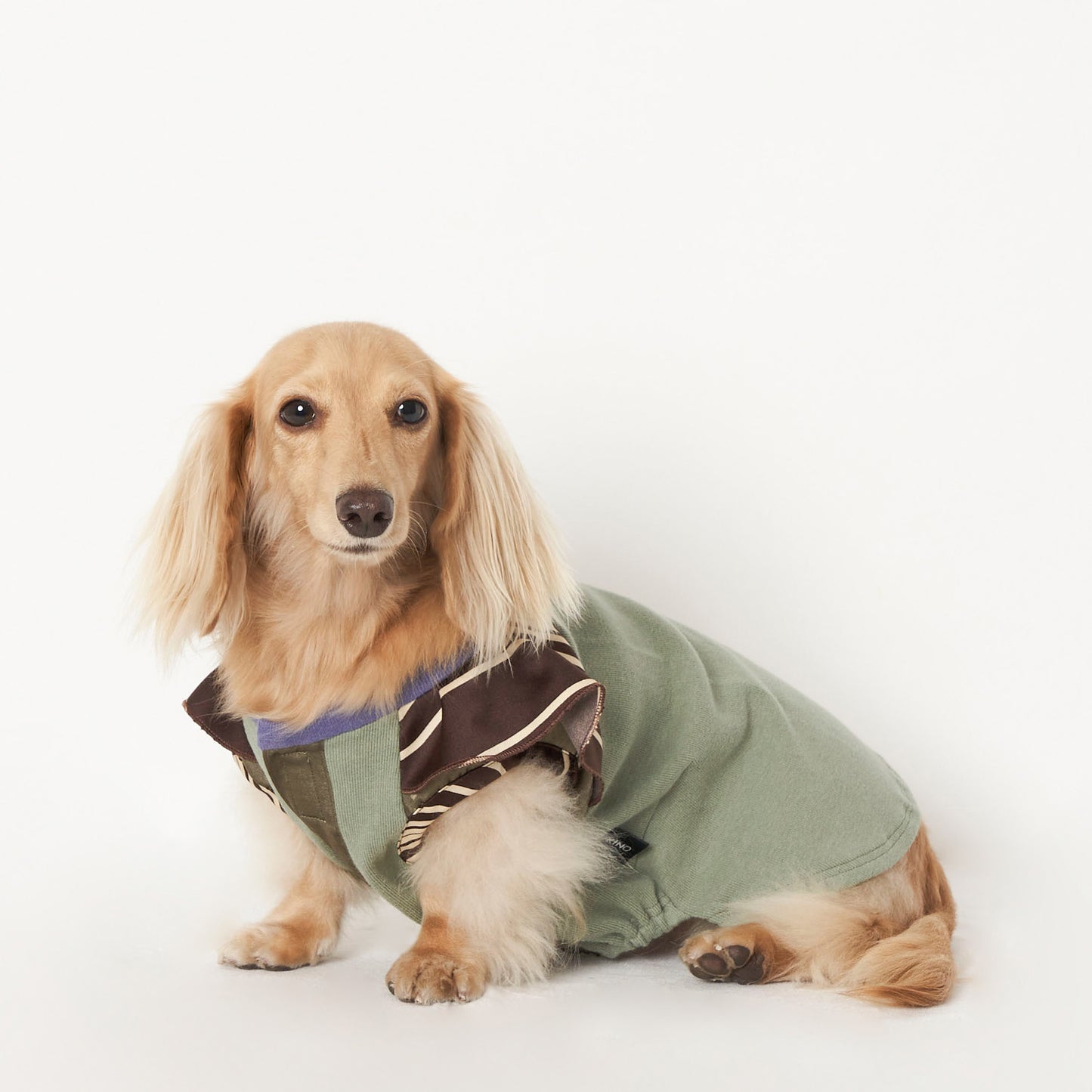 ストライプベスト (Khaki)