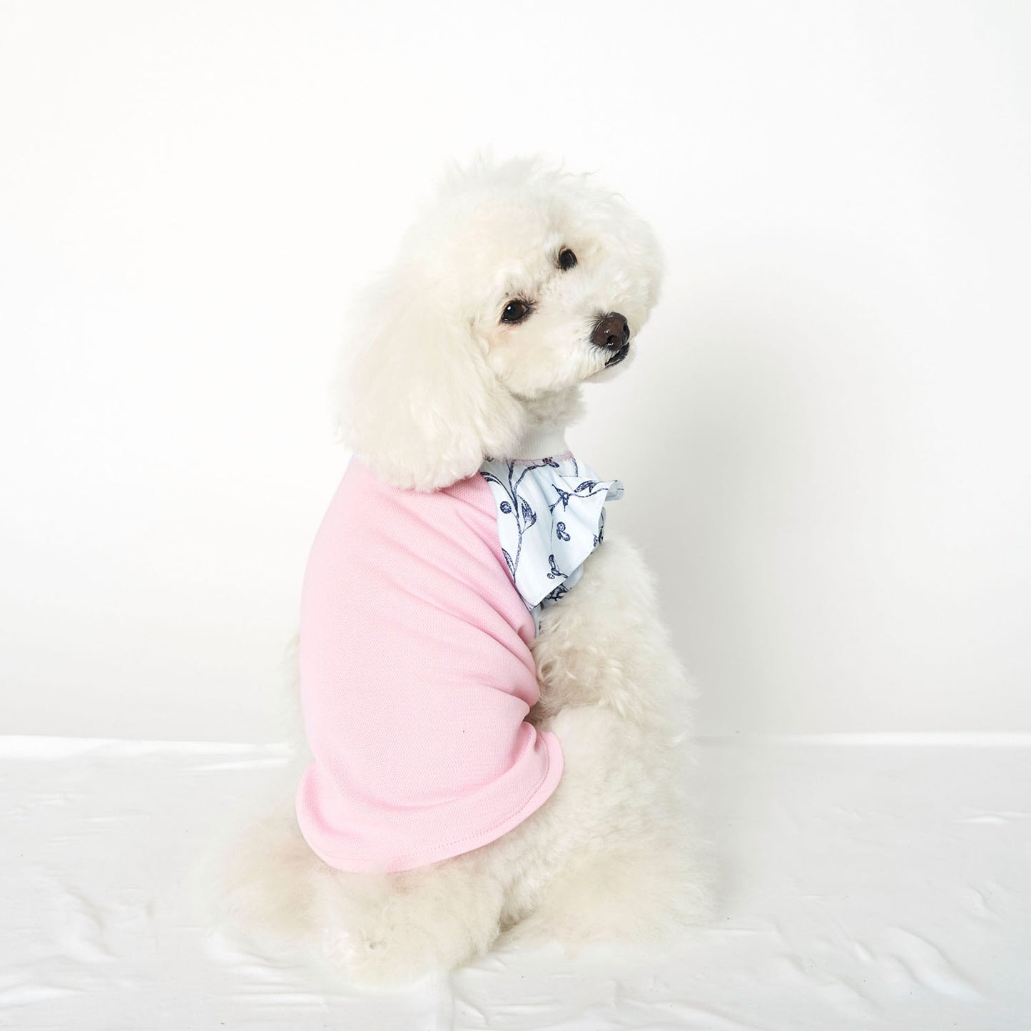 フリルTシャツ (Pink)