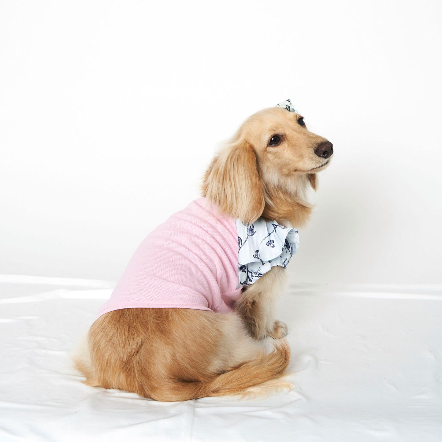 フリルTシャツ (Pink)
