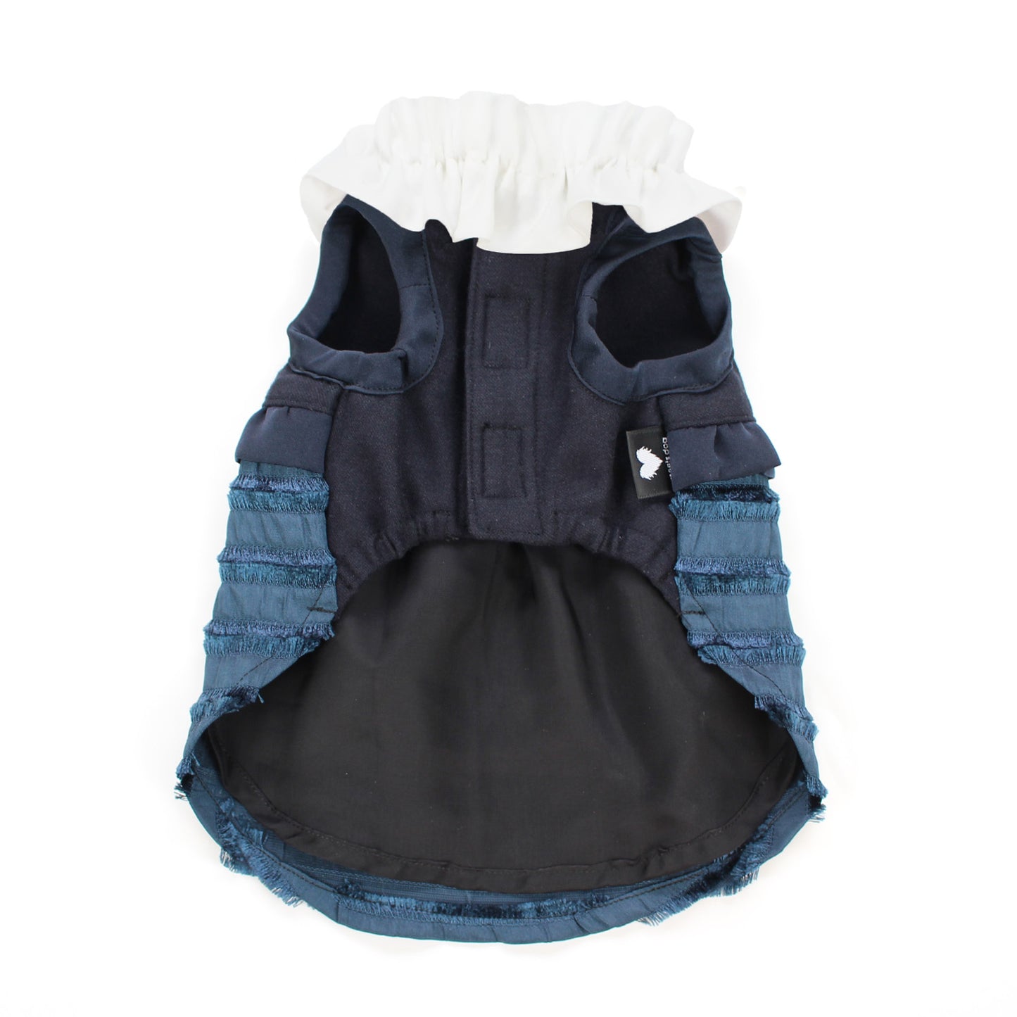 カットレースワンピース (Navy)