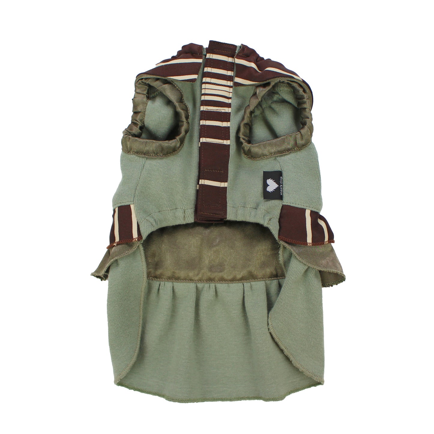 ストライプワンピース (Khaki)