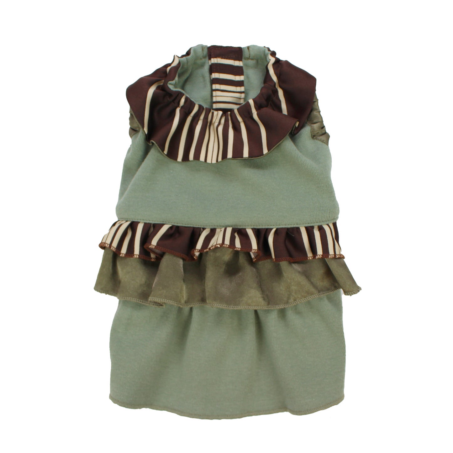 ストライプワンピース (Khaki)