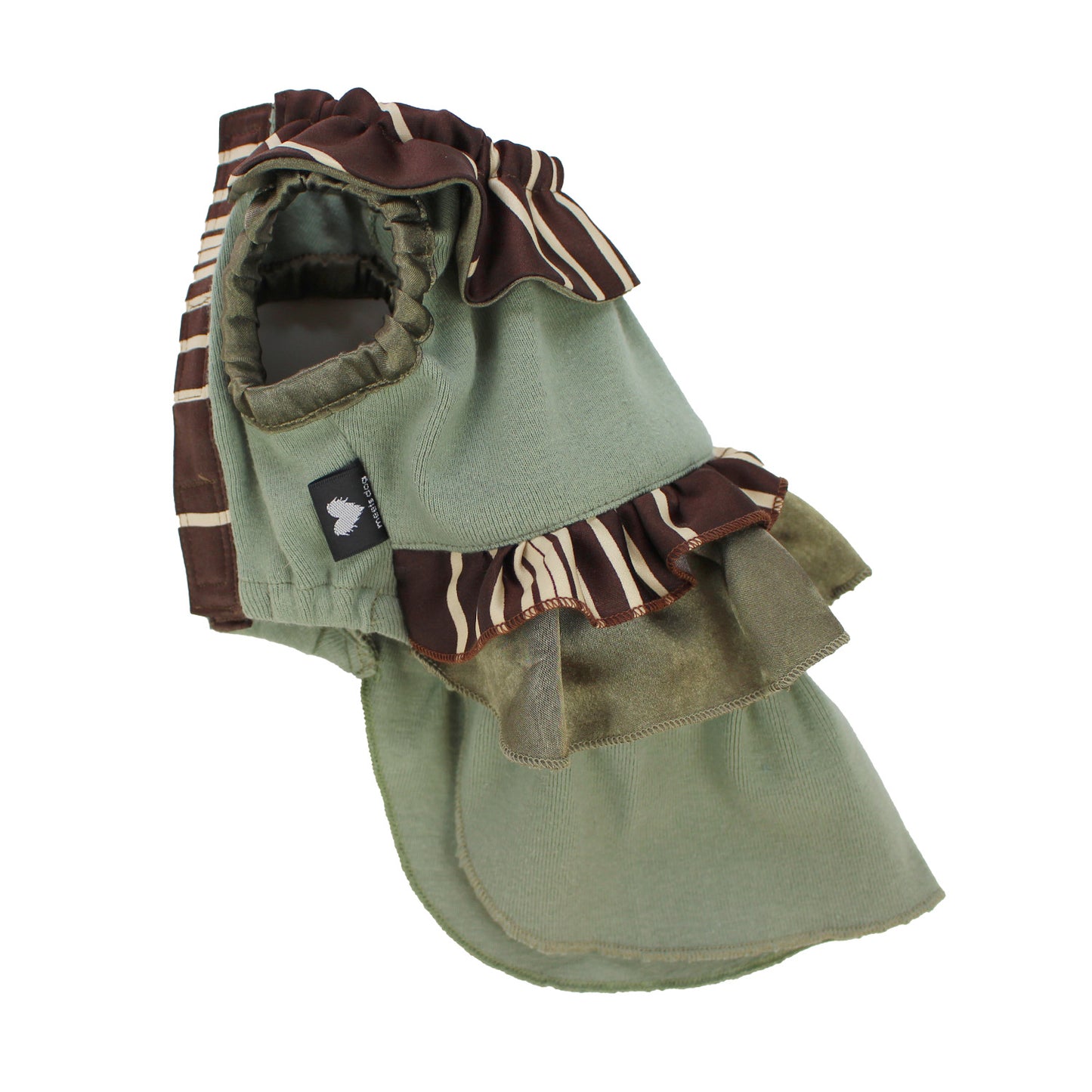 ストライプワンピース (Khaki)