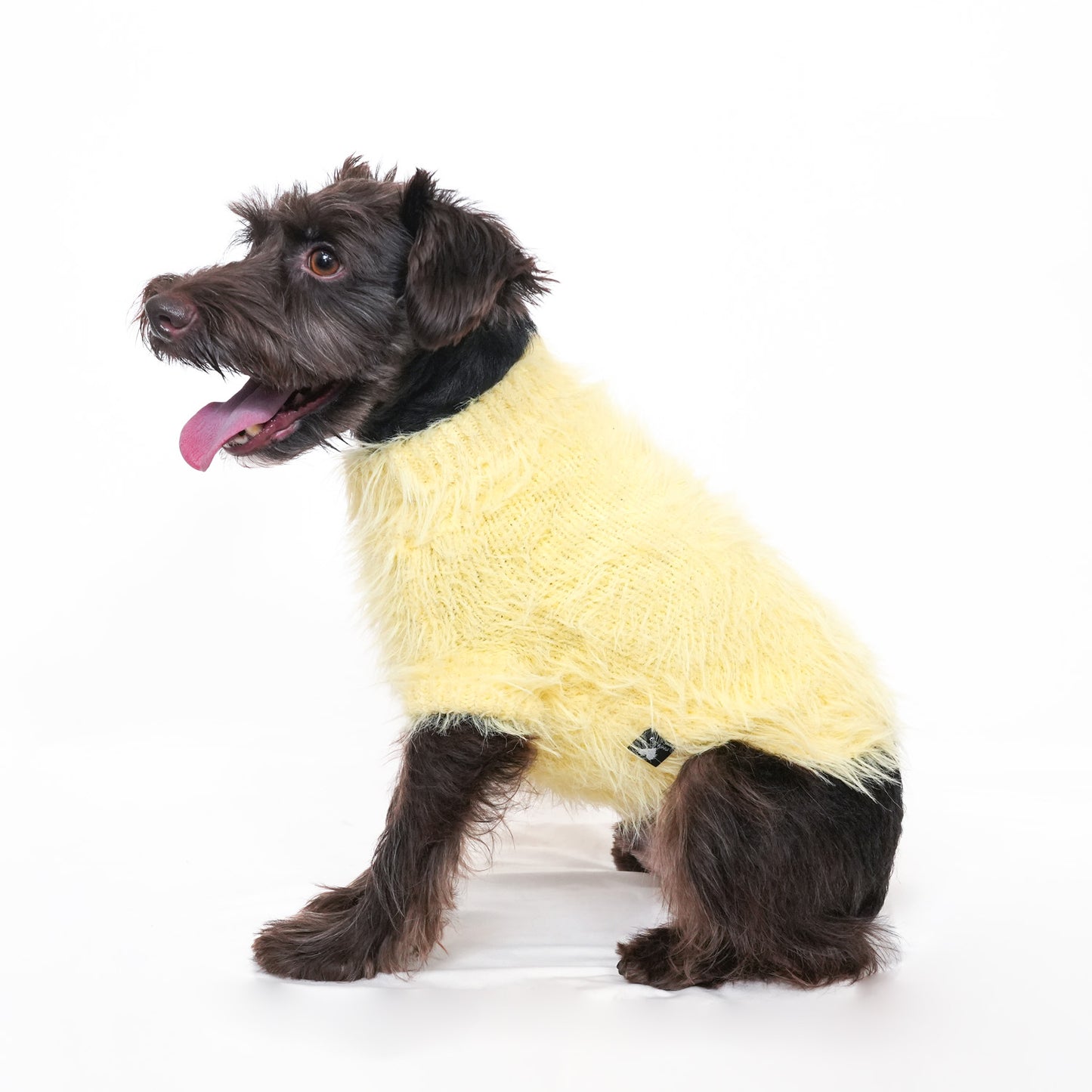 ヘアリーニット (Yellow)