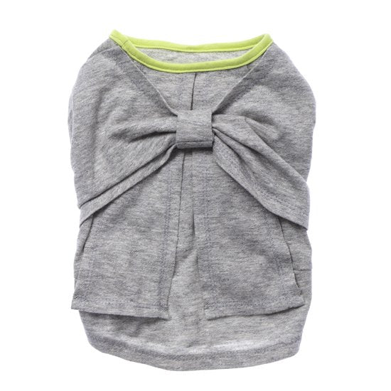 リボン Tシャツ (Gray)