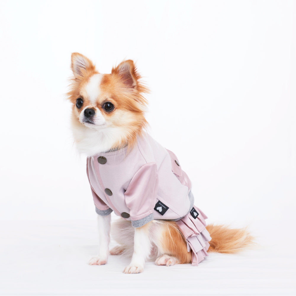 スムースブルゾン (Pink)