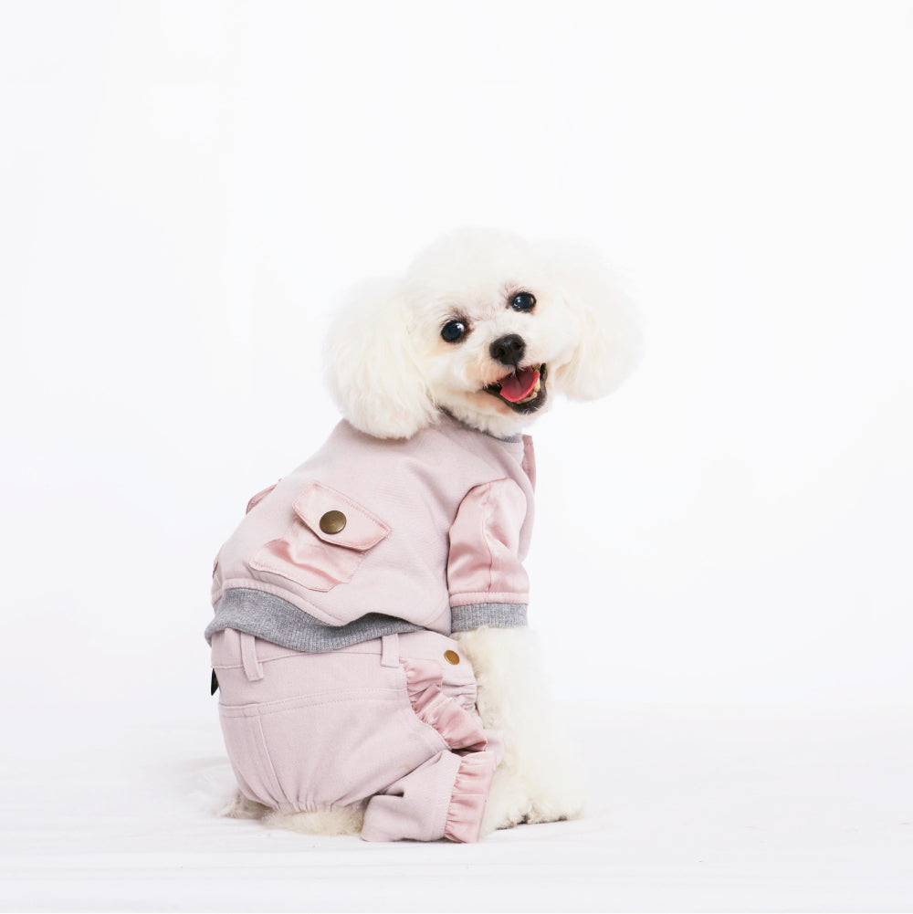 スムースブルゾン (Pink)