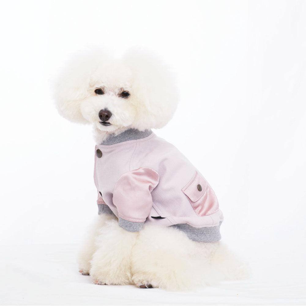 スムースブルゾン (Pink)