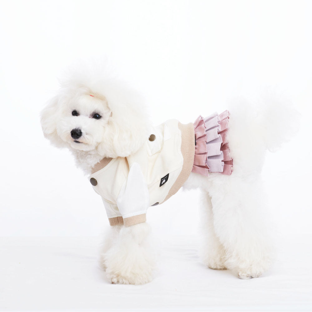 スムースブルゾン (White)