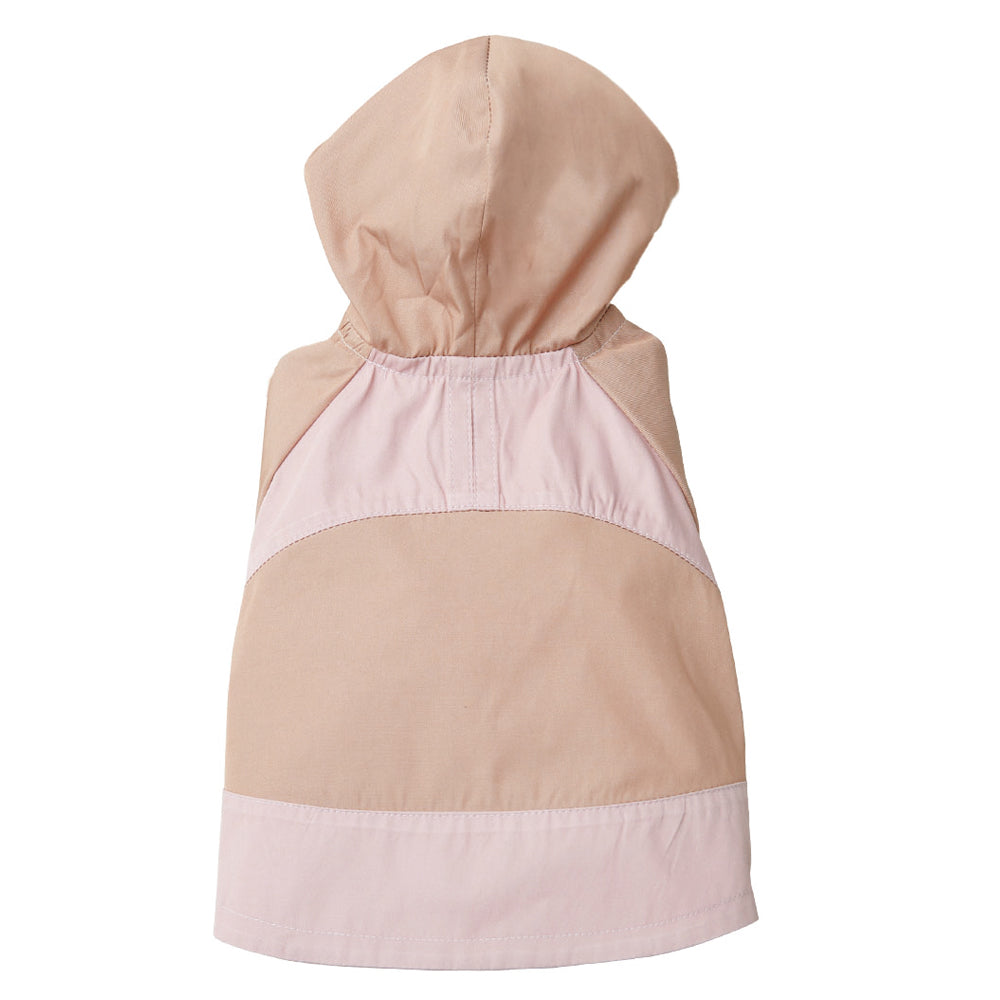 バイカラー レインコート (Pink)