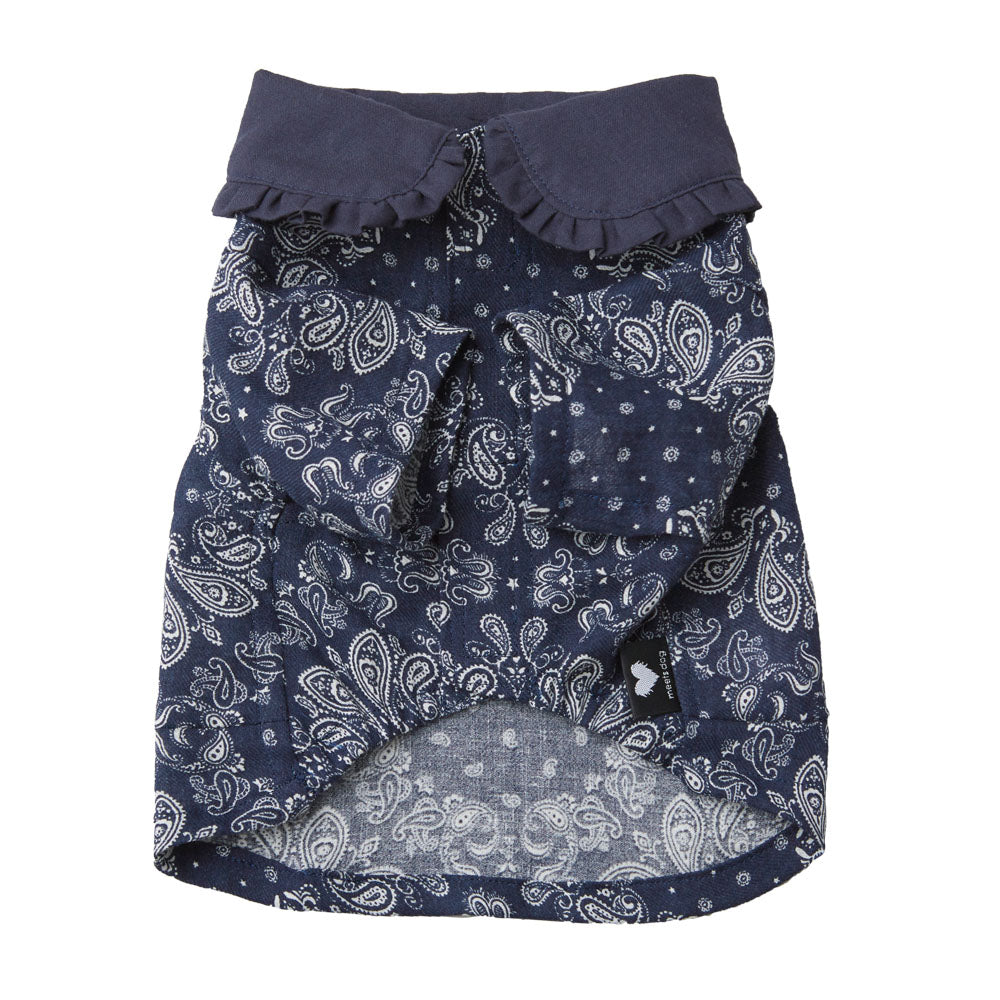 バンダナシャツ (Navy)