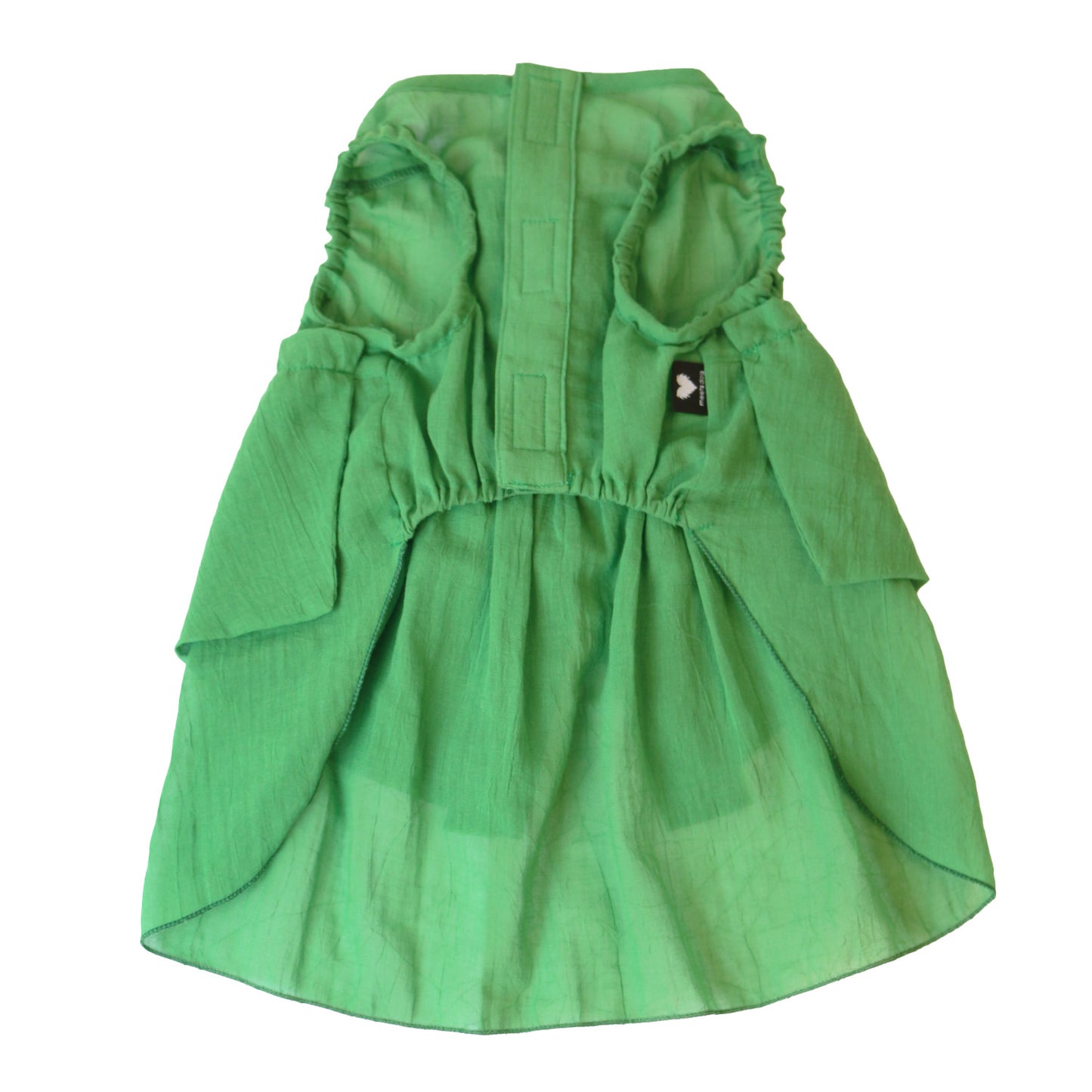 バックフリルワンピース (Green)
