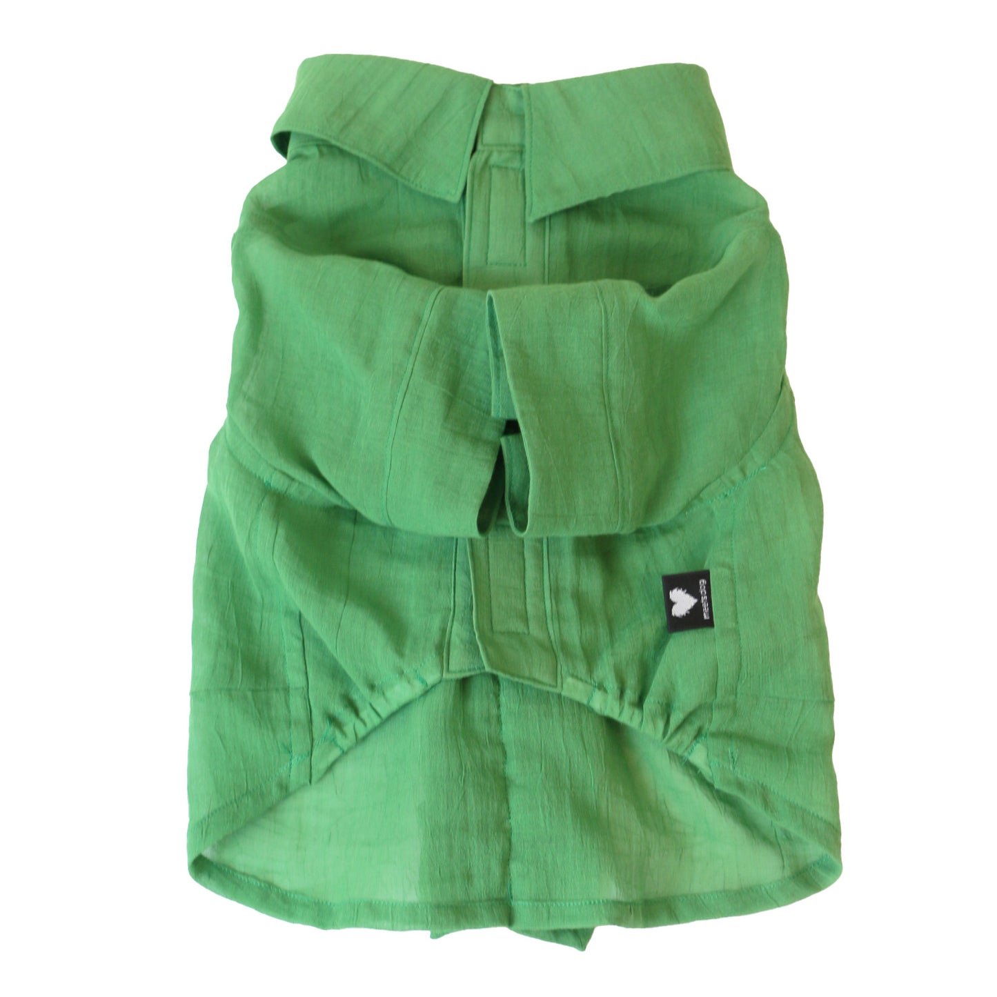 バックフリルシャツ (Green)