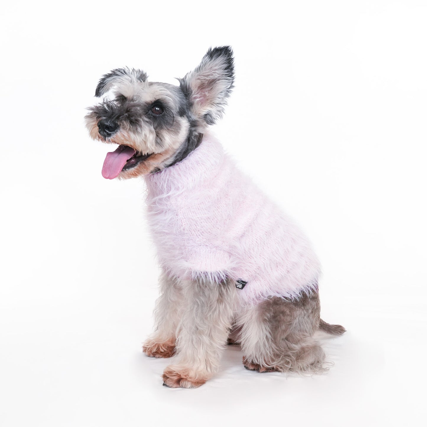 ヘアリーニット (Pink)